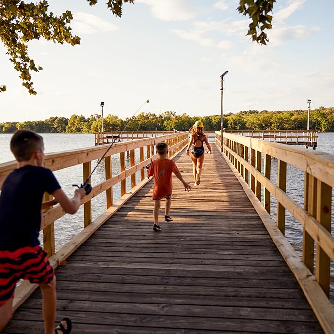 Zebco Youth 29-Inch Floating Spincast Reel and Fishing Rod Combo, Size 20 Reel, Pre-Spooled with 6-Pound Cajun Line