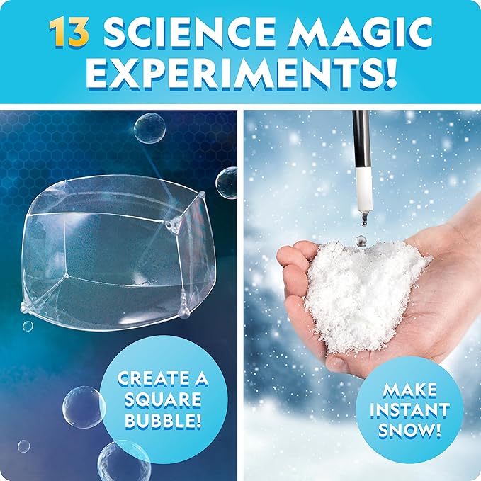 National Geographic Mega Science Lab - Science Kit for Kids with 130+ Easy Experiments, Featuring Earth Science, Chemistry Set, and Magic STEM Projects for Boys and Girls (Amazon Exclusive)