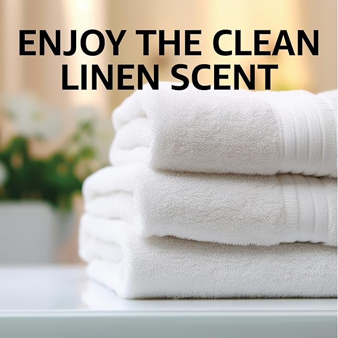 Amazon Basics Concentrated Liquid Laundry Detergent, Clean Linen, 110 loads, 82.5 Fl Oz (Previously Solimo)