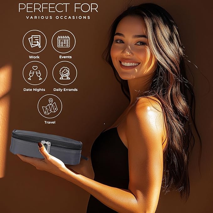 Insulated Breastmilk Cooler Bag with 2 Ice Packs - Breastmilk Cooler Organizer Bag for Daycare, Breastfeeding Mom Travel Outdoor