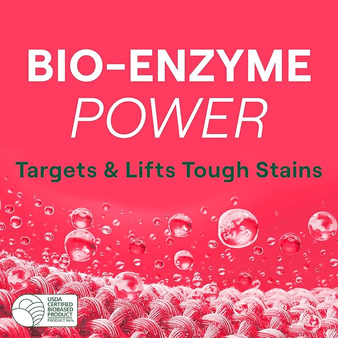 Seventh Generation Concentrated Laundry Detergent, Stain Fighting Formula, Geranium Blossom & Vanilla, 40 oz (53 Loads)