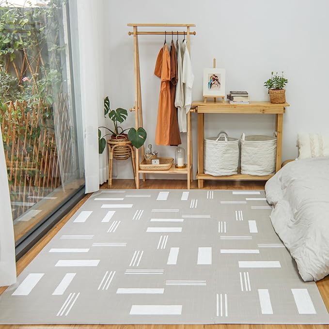 Baby Play Mats for Floor - Nira (6x6ft) - Premium EVA Foam Play Mat for Babies & Toddlers - Perfect for Tummy Time, Crawling, Playroom - Stylish & Comfortable Kids Play Mat