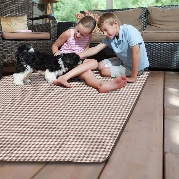 Beach Blanket Extra Large Picnic Blanket Sand Free Waterproof Outdoor Indoor Blanket Lightweight Easy Fold Handy Mat Portable Beach Mat for Camping Hiking Travel Park Grass