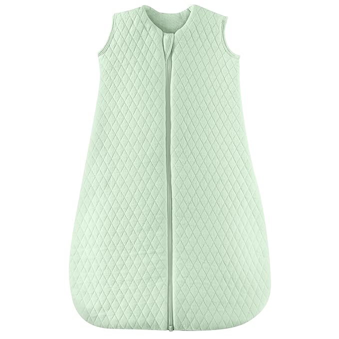 JELLYMONI Baby Sleep Sack TOG 2.5, 12-18 Months Winter Baby Wearable Blanket, 100% Cotton Infant Sleeping Sack 2-Way Zipper Warm Quilted Sleepsack