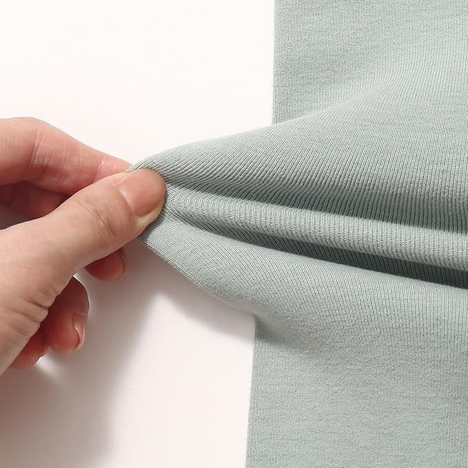 Toddler Organic Cotton Girls Leggings Casual Basic Leggings Full Length Bottom Solid Color 3 Pack