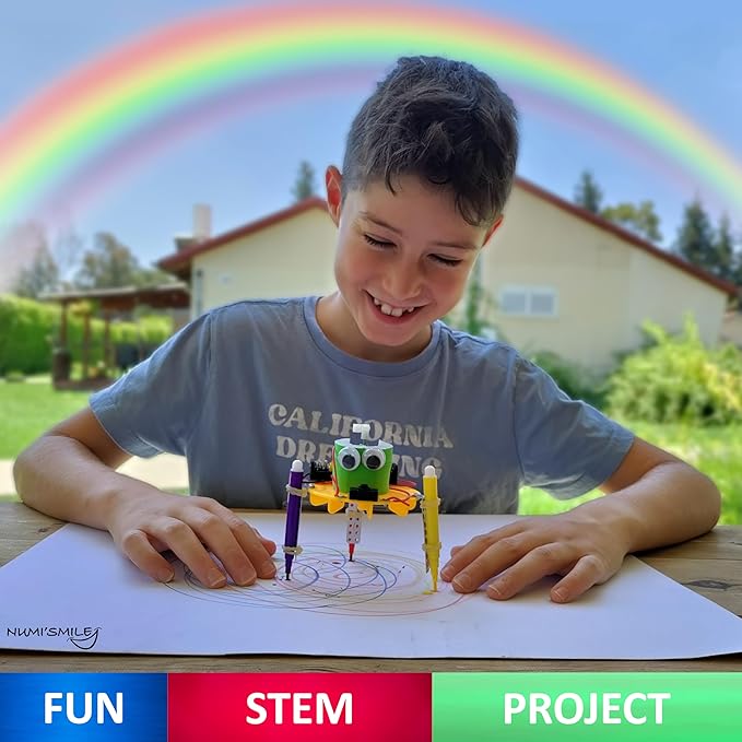 Science Robotics Kit STEM Toys for Boys, DIY Educational Arts and Crafts for Kids, Science Experiments Building Project, Best Birthday for Boys & Girls Age 8 9 10 11 12 Years Old