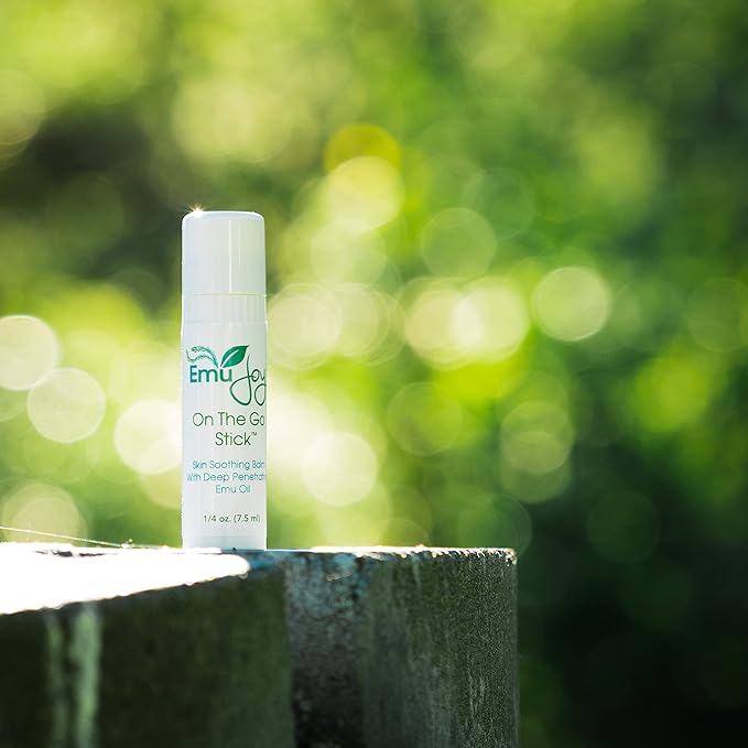 Emu Joy On The Go Anti Itch Cream Stick - Burn Cream, Bug Bite Itch Relief First Aid Stick for Scratches, Stings, Burns, from Mosquito, Bed Bugs, Bee Sting Relief (1pk)