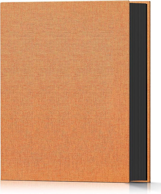 Popotop Photo Album 4x6 200 Pockets for Wedding Gifts,Linen Hardcover Picture Albums for Family Anniversary Baby Vacation Pictures