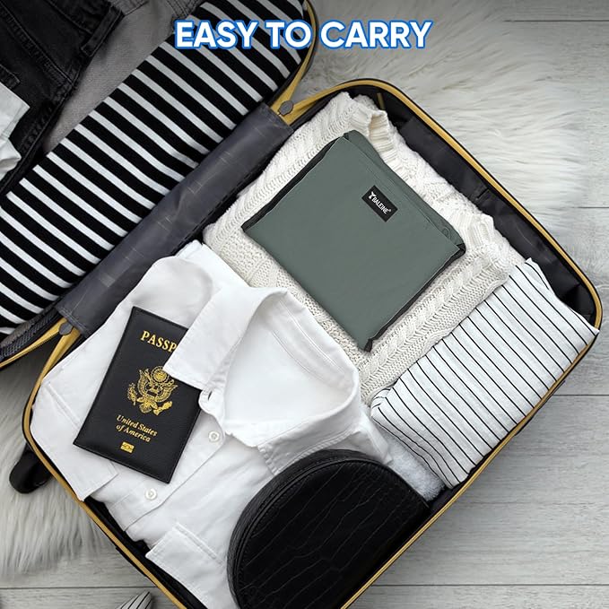 BALEINE 120L Laundry Bag Backpack, 900D Oxford Fabric Large Travel Laundry Bags with Shoulder Straps and 2 Mesh Pockets for College Dorm, Apartment, Laundromat (Dark Grey, 120L)