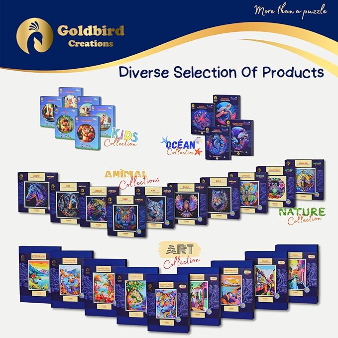 Magnetic Wooden Puzzles with Frame for Adults - Framed Wooden Jigsaw Puzzle - Rompe Cabezas para Adultos - Landscape Wall Art Decor - Original Christmas & Birthday Gift (Chefchaouen)