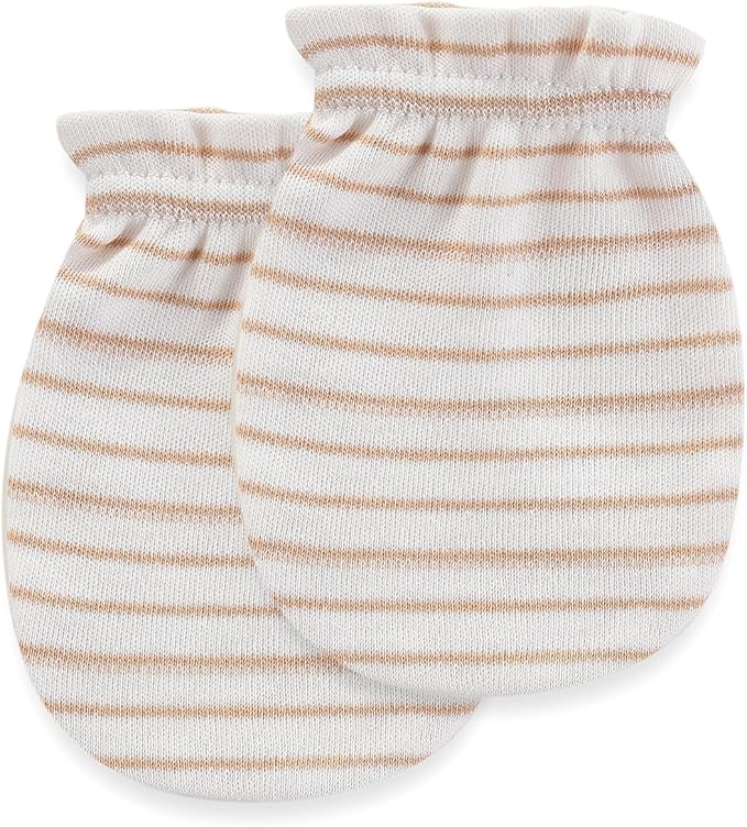 Newborn Baby Boy Girl Caps Mittens Socks Set Cotton Baby Essentials Accessories (Hats+Gloves+Socks)