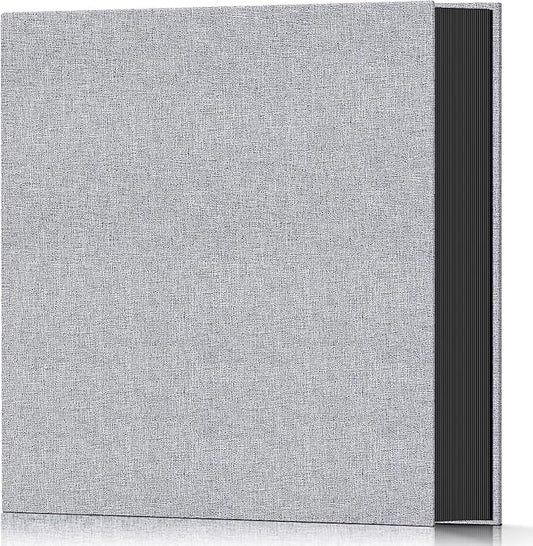 Popotop Photo Album 4x6 600 Pockets for Wedding Gifts,Linen Hardcover Picture Albums for Family Anniversary Baby Vacation Pictures