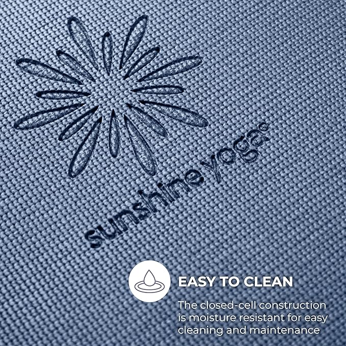 Sunshine Yoga Voyage Yoga Mat, 10 Pack, 72" x 24" Professional Studio and Gym Bulk Yoga Mats, 5mm Thick, Durable, Anti-Tear, Non Slip Fitness and Exercise Mats