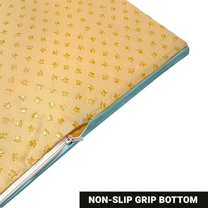 Zety Compatible Baby Play Mat - PU Leather Baby Playpen Mat - Waterproof Baby Play Mats for Floor - 1.5" Thick High Density Foam Play Mat (Colored, 8-Panel) (Colored, 8-Panel)