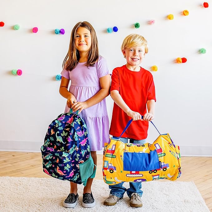 Wildkin 16-inch Kids Backpack – Durable, Padded & Spacious School Bag for Boys & Girls - Sharks