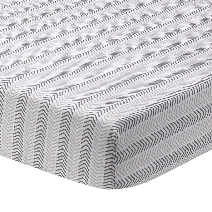 Lambs & Ivy Woodland Forest Animal Nursery 5-Piece Baby Crib Bedding Set - Gray