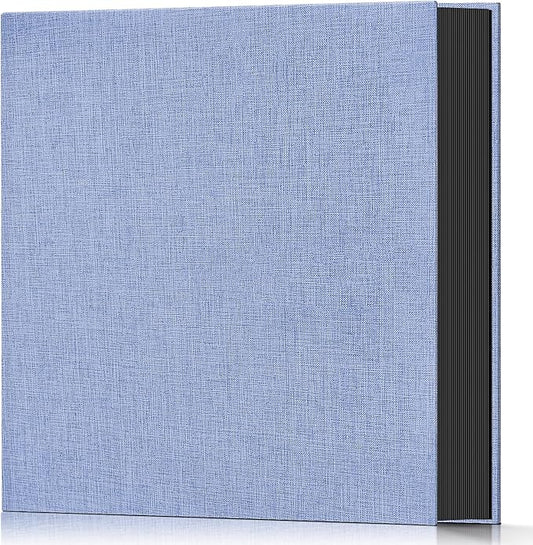 Popotop Photo Album 4x6 600 Pockets for Wedding Gifts,Linen Hardcover Picture Albums for Family Anniversary Baby Vacation Pictures