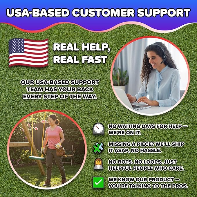 Sportspower Starlight Metal Swing Set with 2 LED Light-Up Swings, Saucer Swing & 5ft Slide – Outdoor Kids Playset with Sturdy Frame and Safety Features