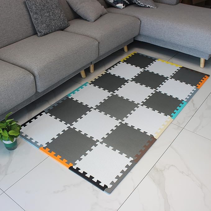 MQIAOHAM® 18Pieces Long Edges (for 18/20 Pieces Puzzle Play mats)