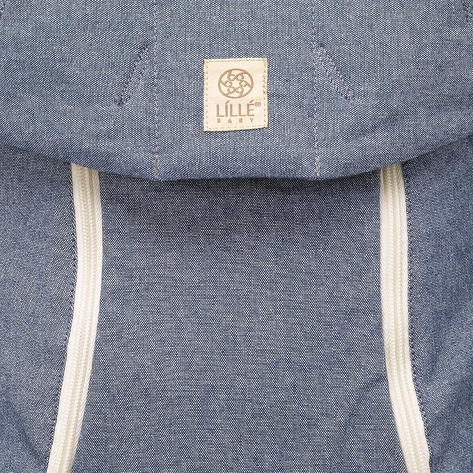 LÍLLÉbaby Complete All Seasons Ergonomic 6-in-1 Baby Carrier Infant to Toddler with Lumbar Support (7-45 Pounds), 360 Degree Baby Wearing & Multi-Position, Inward & Outward Facing (Chambray)